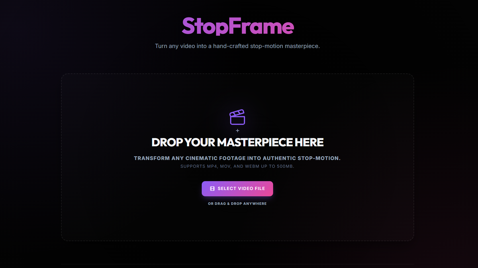 StopFrame: Cinematic Stop-Motion Studio screenshot 2