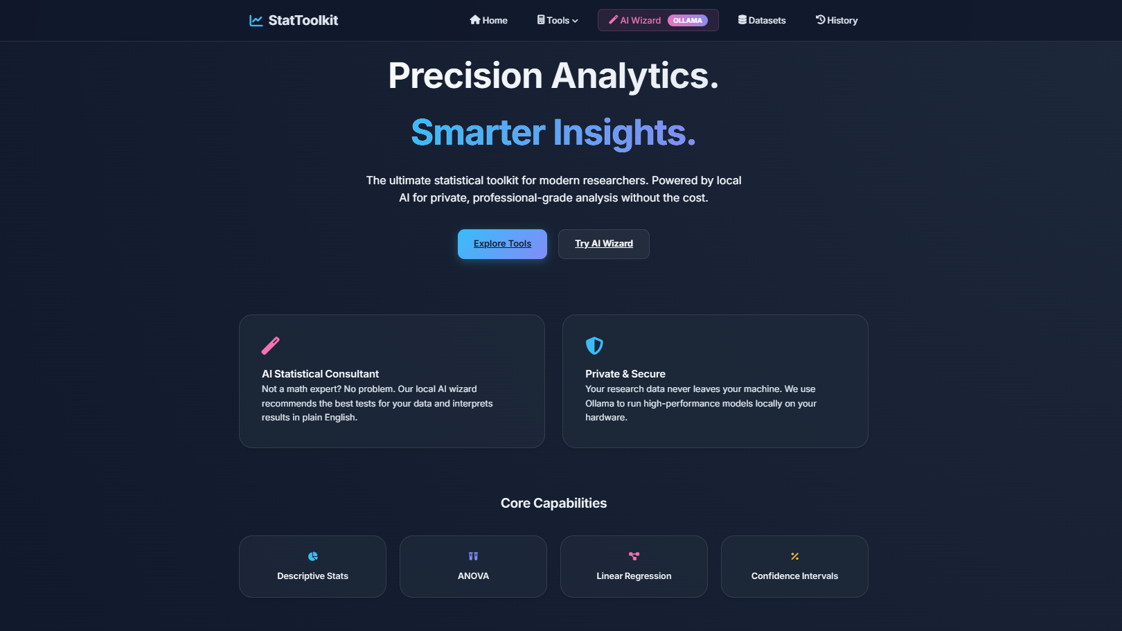 Statistics Toolkit: AI-Augmented Analytics & Predictive Suite screenshot 2